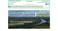 Desktop Screenshot of jamroghvac.com